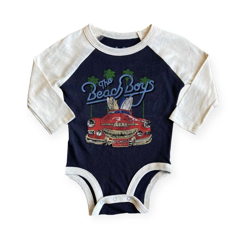 NEW Rowdy Sprout Beach Boys Bodysuit, 3/6m, NWOT